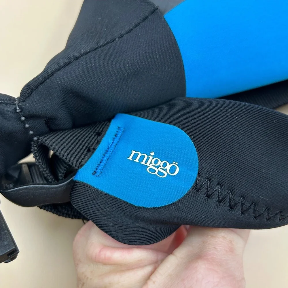 Miggo Agua Stormproof Holster SLR BB 35 Blac Blue Camera Bag IPX3 MW AG-SLR BB35